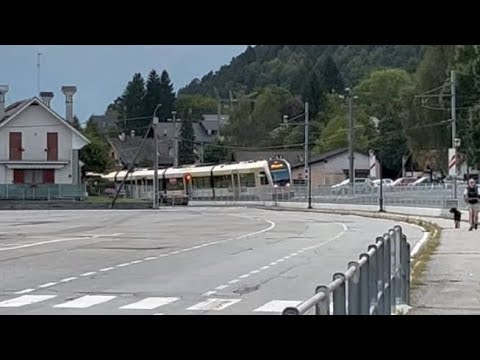 NUOVO TRENO per la ferrovia CENTOVALLI - arrivo e partenza a Druogno