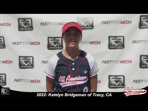 2022 Katelyn Bridgeman committed to UVU Shortstop Softball Player Skills Video - AASA Pikas