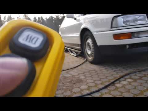 Die tragbare mobile Hebebühne - die in jede Garage passt + auch im Freien o. Garagenhof funktioniert