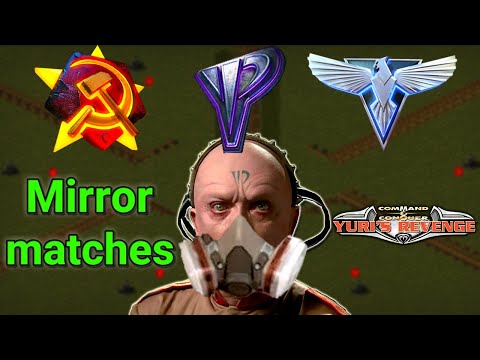 Soviet, Yuri, Allied Mirror Matches - Red Alert 2 Yuri's Revenge Online Ред Алерт 2 Месть Юрия Стрим
