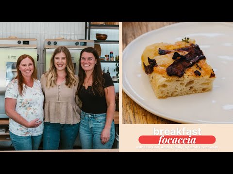 Sourdough Breakfast Focaccia Recipe Start to Finish | Sarah Grunewald & Friends | Simply Bread Co.