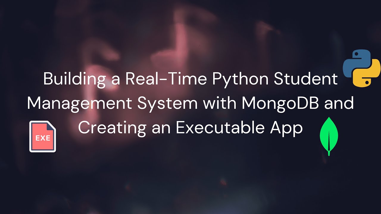Student Management System with Python and MongoDB