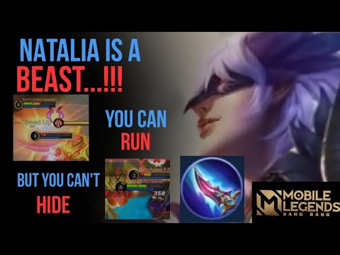NATALIA GAMEPLAY | NATALIA BEST BUILD | NATALIA MOBILE LEGENDS | (EN/ID SUB)