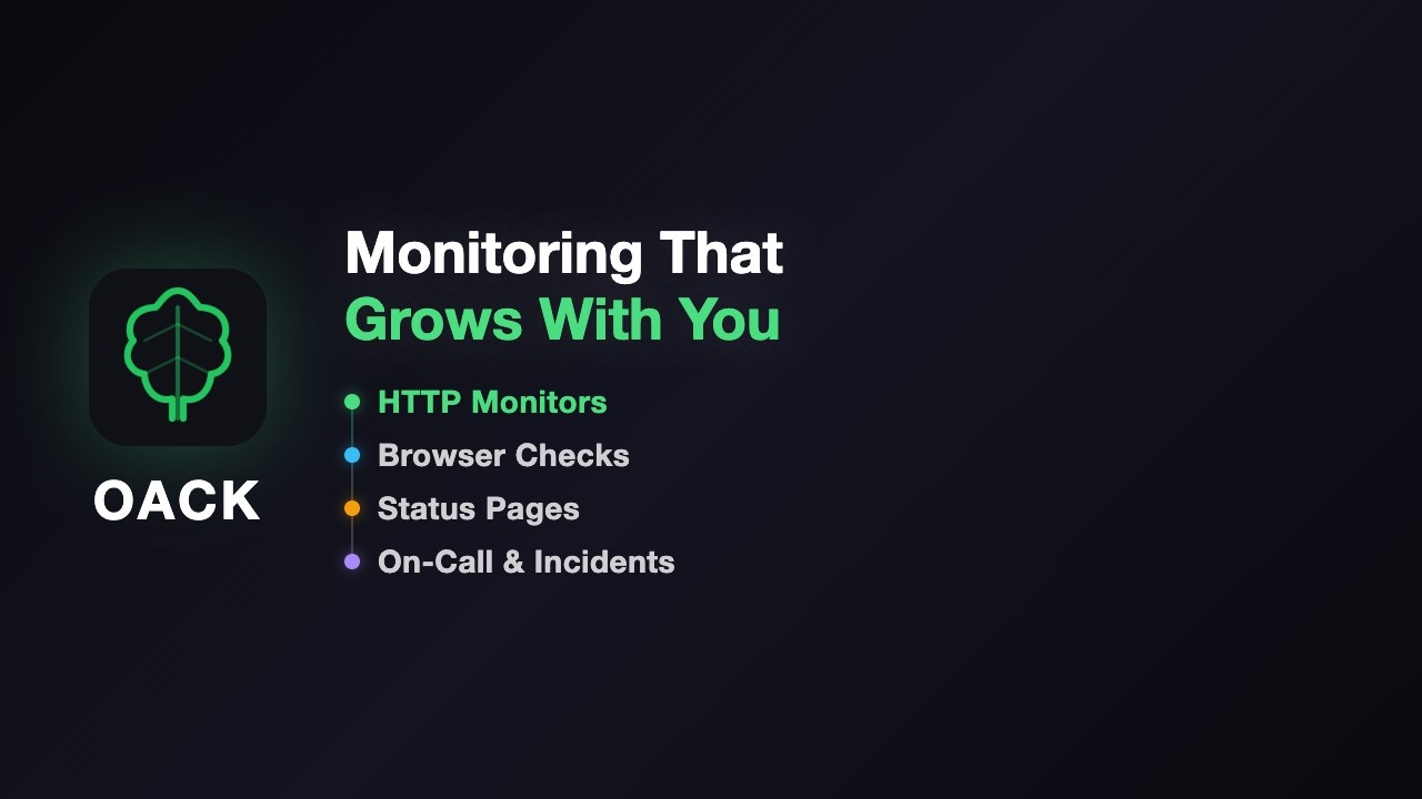 What is Oack? Platform overview video