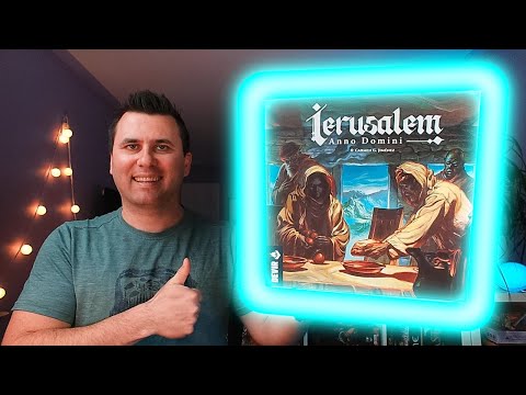 Ierusalem -  Can It Be In My TOP 10? // Board Game Review (Ierusalem: Anno Domini)