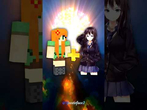 tv women,Alex,speaker man + anime girl character 💥😍 #minecraft