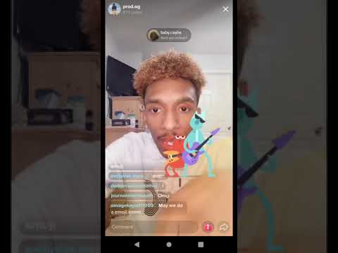 Prod.og goes live on (Tik Tok)