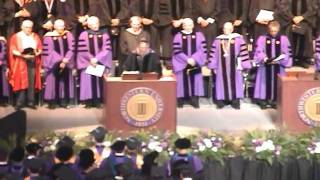 Northwestern University Commencement - Rabbi Klein