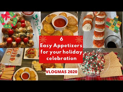 FAST & EASY CHRISTMAS HOLIDAY APPETIZER RECIPES //...