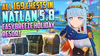 Guide to ALL 169 Chests in Natlan | Easybreeze Holiday Resort | Genshin Impact 5.8