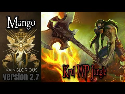 Mango | Krul WP jungle - Vainglory hero gameplay from a pro player