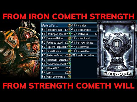 [EN] Control Forrix 70% winrate gameplay- Iron Warriors low terra early season