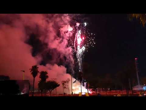 TELARAÑA MASCLETÀ NOCTURNA by Pirotecnia Nadal-Martí in Mislata, #valencia 3/9/2022 #fireworks