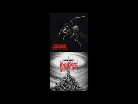 DEMONIC RAGE / SLAUGHTBBATH - Furious as the Black Flames of Hell (2008)