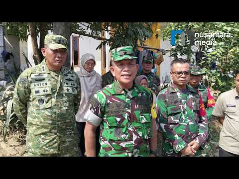 Tinjau TMMD ke-129 di Pandeglang, TNI AD Kebut Pembangunan Sumur Bor dan Bedah Rumah