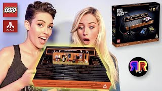 Ladyfractic & Josiefractic's LEGO ATARI 2600 Build!