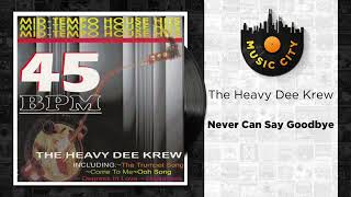 Download lagu The Heavy Dee Krew - Never Can Say Goodbye |  Audio mp3
