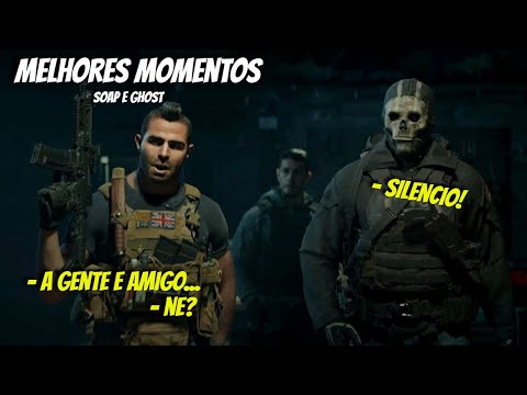 Soap and Ghost - Best moments (cutscene) | COD: MW2