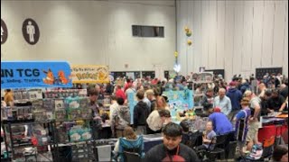 Live Vending at Pokemon card show! Hunstville Flip trade show #pokemonchannel #pokemon #viralvideo