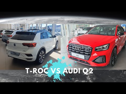 VW T-Roc 2.0 R-line VS Audi Q2 35 TFSI Comparison Review