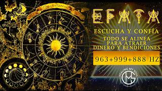 ESCUCHA Y CONFÍA ✨ TODO SE ALINEA A TU FAVOR PARA ATRAER DINERO Y BENDICIONES