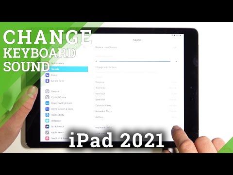 How to Activate/Deactivate Keyboard Clicks on iPad 2021 – Manage Sound Settings