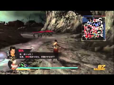 Dynasty Warriors 8 Playthrough part 42 Wu Dynasty   Stage 9a with voluptous Lian Shi