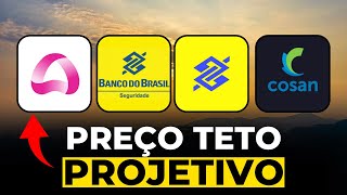 COMO CALCULAR PREÇO TETO PROJETIVO DE UMA AÇÃO NA PRÁTICA - BBAS3, CSAN3, AURE3 E CXSE3