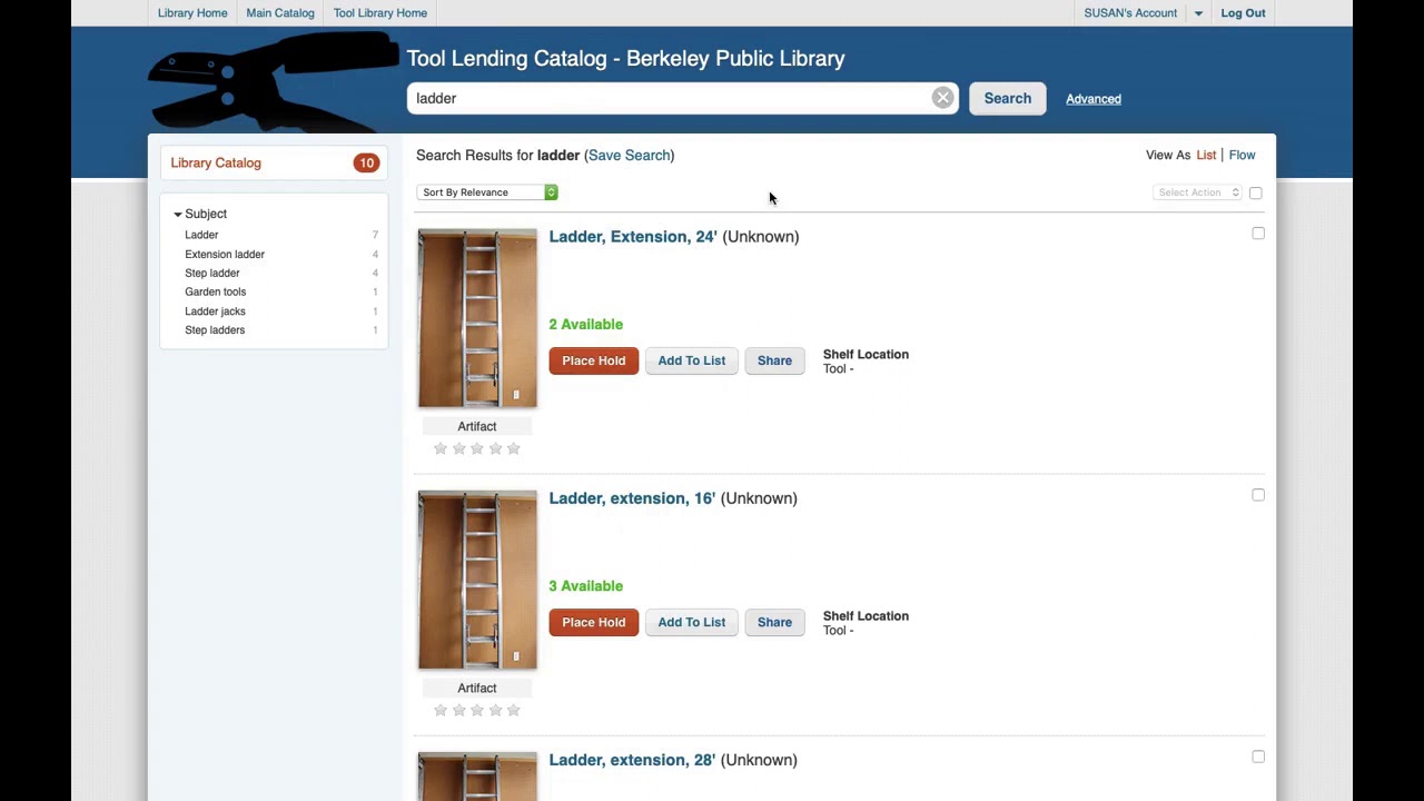 How to Reserve Tools Online