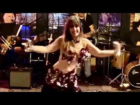 Frank Sanso & The Nucleus Band (Feat) Elvisa Pelvis - Egyptian Belly Dance Show Live 1-21-22