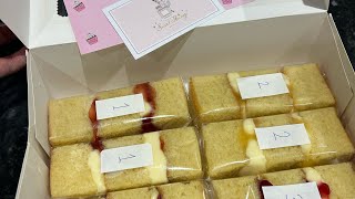 Decorating wedding samples live | Sweet things by Amy