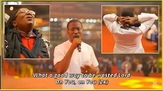 Min Theophilus Sunday at Dunamis Mid year Worship last night with Dr pastor Paul Enenche