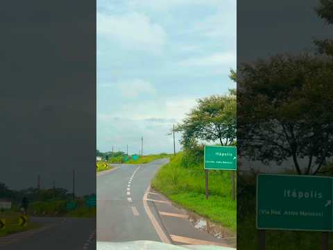 Chegando em Itápolis São Paulo bom dia🙌✨😘#viagemcarro