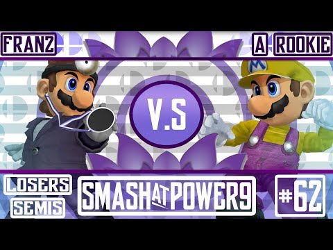 The Last S@P9 - A Rookie (Mario) VS Franz (Dr. Mario) - SSBM Losers Semis