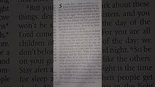 1 Thessalonians 4 & 5