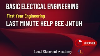 BEE Important questions  JNTUH