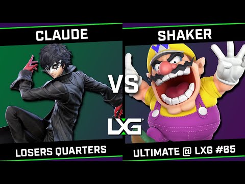 Claude (Joker) vs Shaker (Wario) - Smash Ultimate @ LXG 65