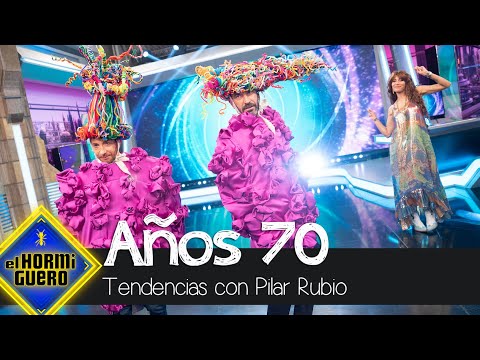 Pilar Rubio sorprende a Pablo Motos y Arturo Valls con tendencias de los 70s - El Hormiguero
