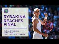 Elena Rybakina into Wimbledon Final | Wimbledon 2022