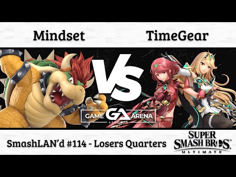 SmashLAN'd 114: Mindset (Bowser) vs. TimeGear (Pyra & Mythra) - Losers Quarters