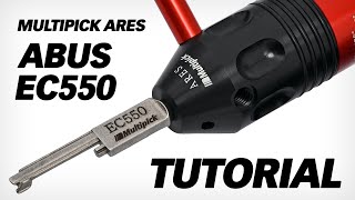 Multipick Ares Tutorial - ABUS EC550 | Türöffnung für Feuerwehr und Schlüsseldienst