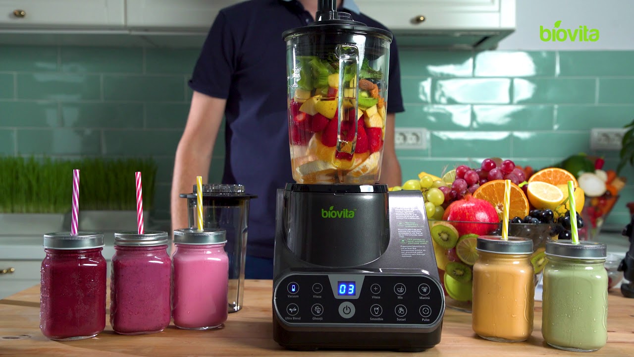 Blender cu vid Biovita Vacuum blender