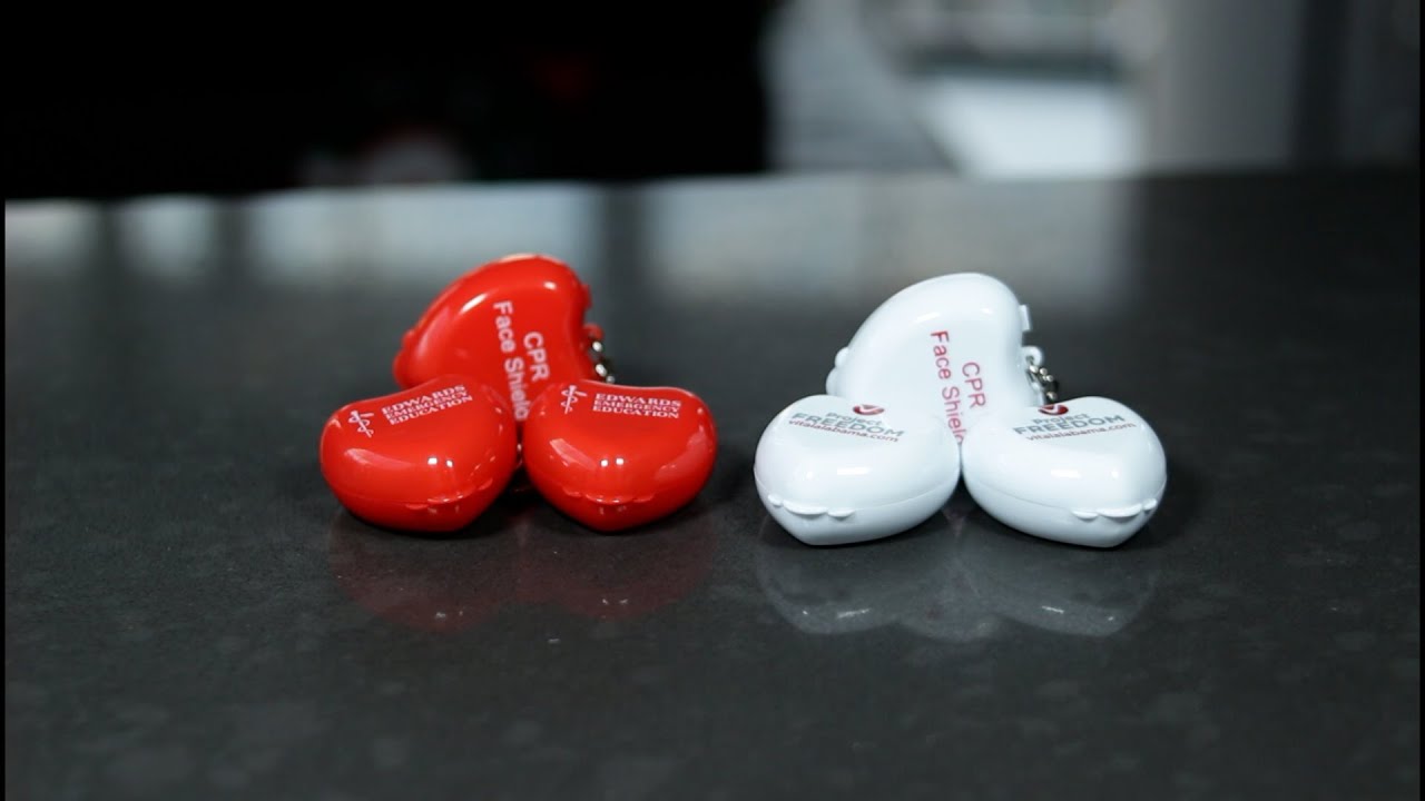 CPR Mask Key Chain