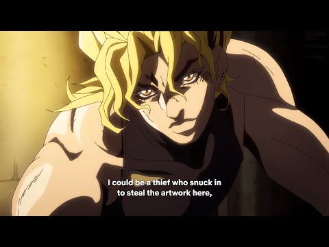 JoJo Stone Ocean - Pucci meets DIO for the very first time ( Flashback ) 1080p HD