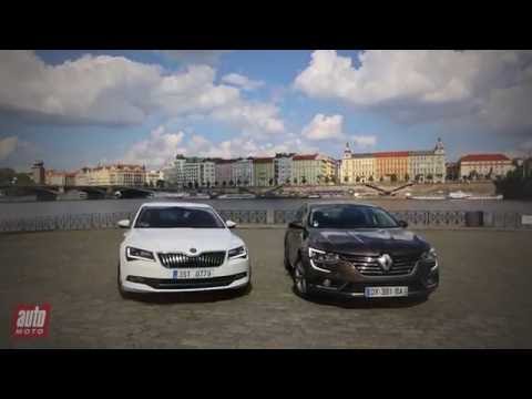 2016 Renault Talisman vs Skoda Superb [COMPARATIF Part 3/3] : Paris-Prague, le jeu des 1000 bornes