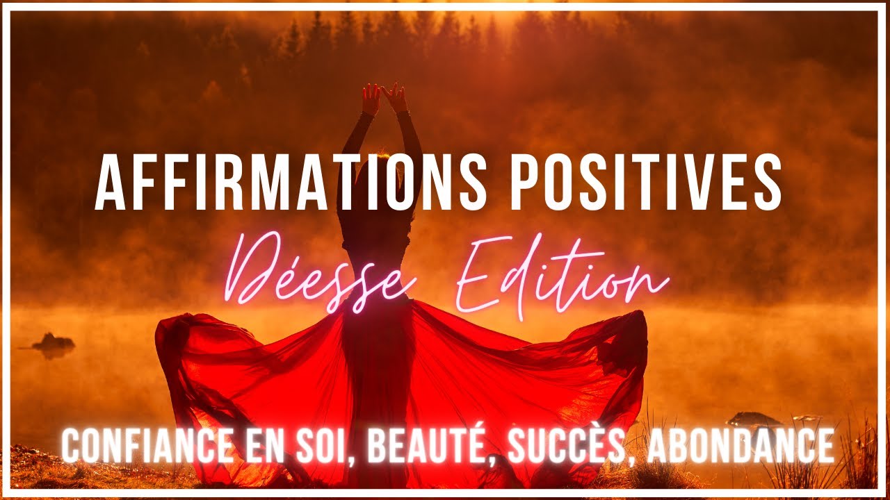 ✨Confiance en soi, Beauté, Abondance, Bien-être | Affirmations Positives pour les femmes