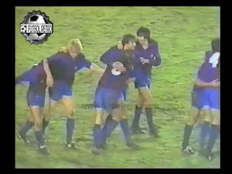 Real Madrid 0 vs Barcelona 2 Liga 1982/83 Maradona, Schuster, Camacho FUTBOL RETRO