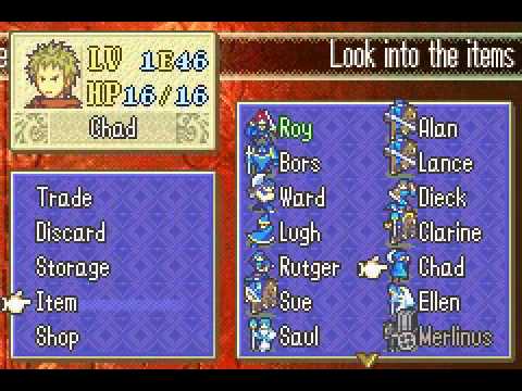 Fire Emblem Sword Of Seals Chapter 7 Part 1