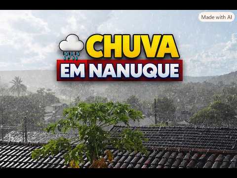 CHUVA REFRESCANTE EM NANUQUE 🌦️ | MOMENTO INCRÍVEL VISTO DO ALTO!