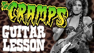 Rockabilly Guitar Lesson - The Cramps - How Far Can Too Far Go? Poison Ivy